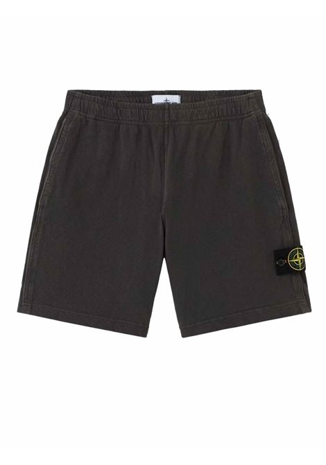 6200014 old effect shorts man charcoal STONE ISLAND | L1S15 6200014 S0060V0165